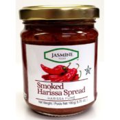 Harissa smoked in a jar