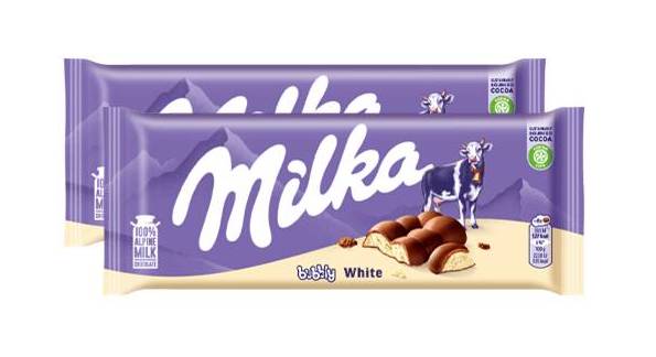 Milka Chocolate Bubbly White