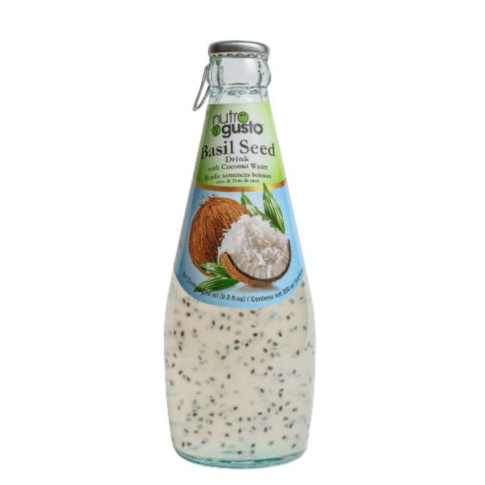 Nutrogusto Basil Seeds With Coconut Juice 290mL