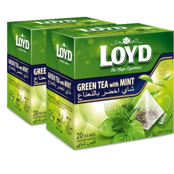 Loyd green tea with mint