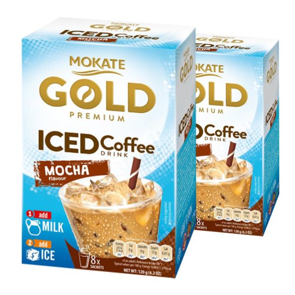 Mokate Gold Premium Iced Coffee Mocha 120g (2-pack)