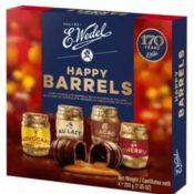 Wedel Dark Chocolate Barrels Box