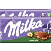 Milka Chocolate Hazelnut Bar