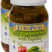 Dill Pickles with Paprika