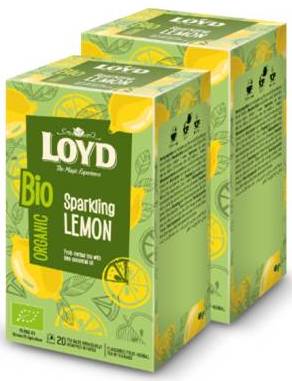 Loyd Organic Sparkling Lemon tea